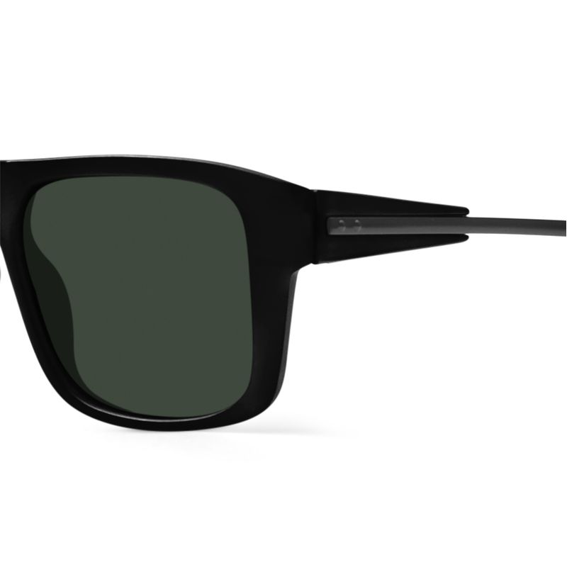 Classic Black Wayfarer Sunglasses – Polarized UV400 Unisex Shades